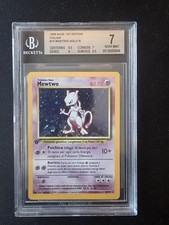 Pokemon BGS 7 Mewtwo #10 Holo