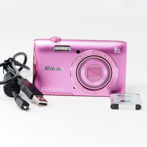 Nikon coolpix s3700 rosa 1 - s3700,