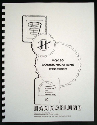 Hammarlund 160 hq160 - hammarlund,
