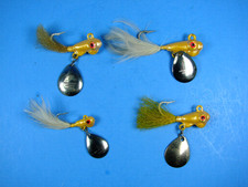 Lotto sfuso x4 maschere vintage Tony Accetta Jigaroo gialle coda di rondine