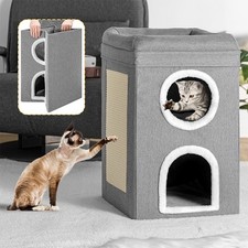 Cuccia per Gatti con 3 Ripiani