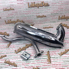 Marmitta a siluro cromata