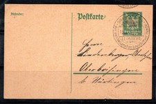 Repubblica Democratica Tedesca 1924 intero postale 60% LEONBERG DOG CLUB, CANI