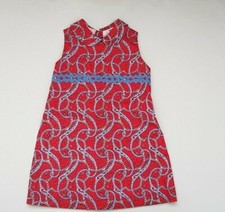 Vestito rosso senza maniche in