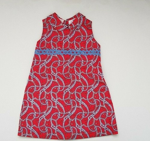 Vestito rosso senza maniche - , in