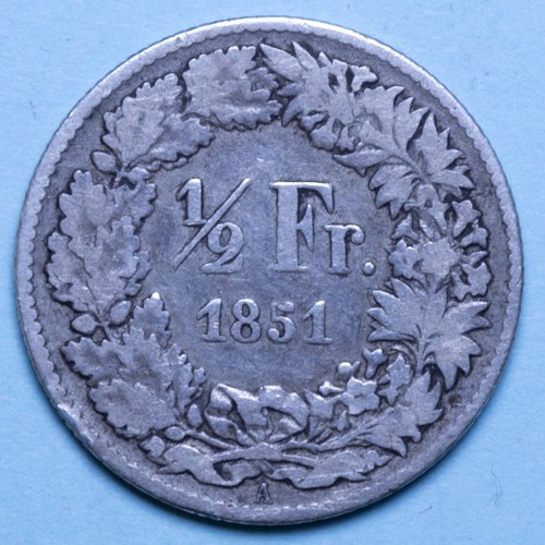 Svizzera franchi 1851 a - franchi,