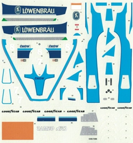 Decal laren ford m28 - ford, gp