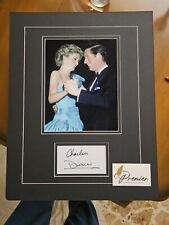 PRINCE CHARLES PRINCESS LADY D DIANA HAND SIGNED COA AUTOGRAPH AUTOGRAPHED PHOTO