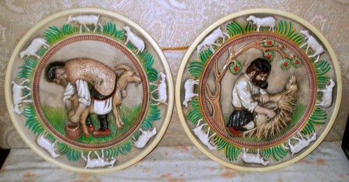 Piatto sardo terracotta - piatto,
