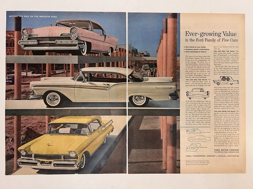 1957 ford family fine cars - fine,