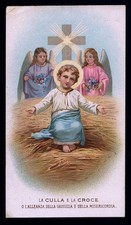 santino cromo-holy card GESU'