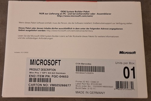 Microsoft windows - microsoft, 7