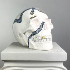 Scultura teschio design