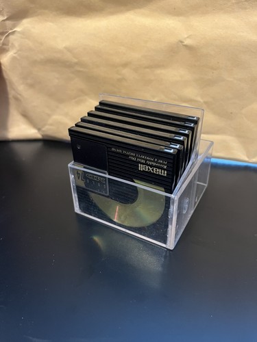 Maxell gold md74 minidisc - gold,