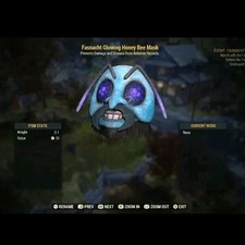 Maschera Fasnacht Glowing