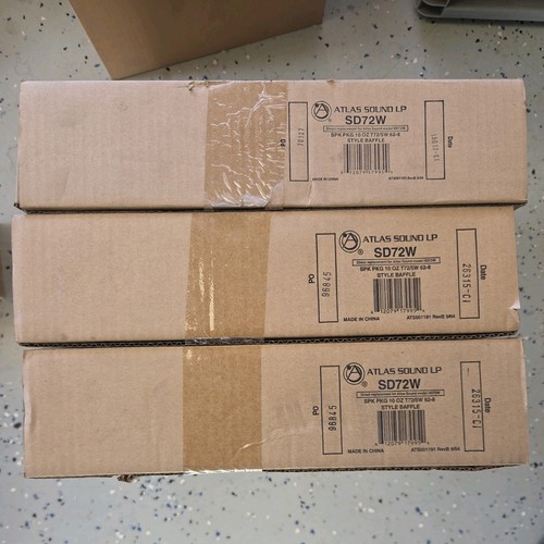 Atlas sound sd72w altoparlante - sound,