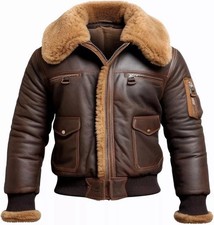 Bomber uomo pelle bovina
