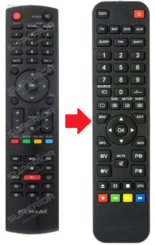 Telecomando ricambio funai - di,