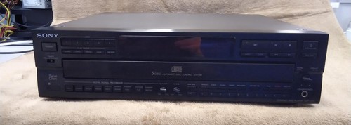 Sony cdp c715 player blue - 5-cd,