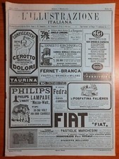 RIVISTA L'ILLUSTRAZIONE ITALIANA 1915 N° 10 ATTACCO DELLA FLOTTA ANGLO FRANCESE