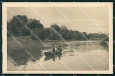 Torino Città Giro in Barca sul Fiume Brunner 12402 cartolina MZ6251