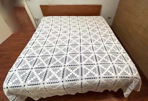Coperta matrimoniale bianca - coperta,
