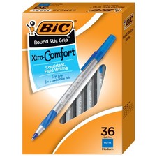 BIC Round Stic Grip Xtra Life