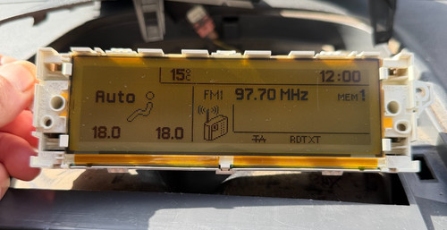 Peugeot 407 rd4 display - rd4,