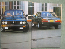 BMW 528e 533i E28 USA catalogo