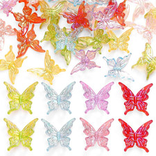40Pcs Farfalla Acrilico