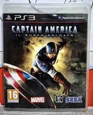 CAPTAIN AMERICA IL SUPER SOLDATO PS3 PLAYSTATION 3 ED. ITALIANA BUONO STATO RARO