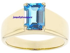 Naturale Topazio Blu Gemma