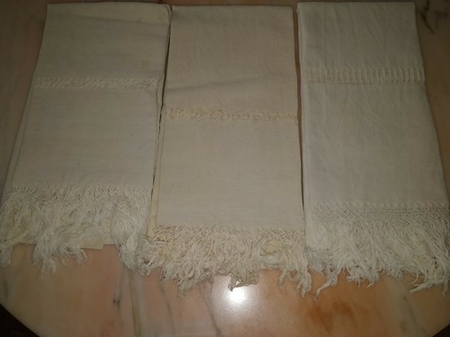 Asciugamani cotone ricamati - cotone,