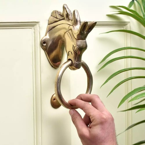 Aspetto antico ottone cavallo - ottone,