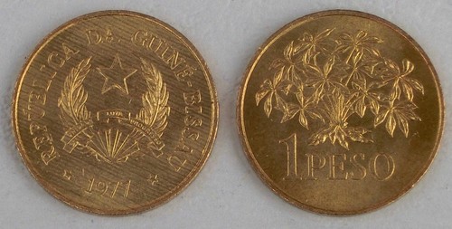 Guinea bissau peso moneta - 1,