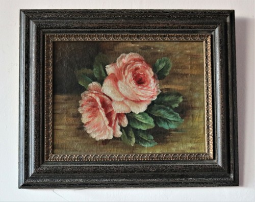 Dipinto tela le - dipinto, rose"