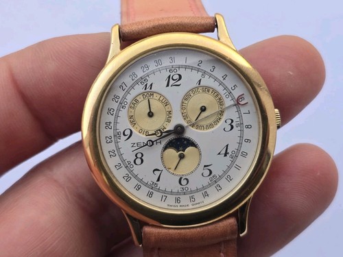 Zenith triple calendar - zenith,