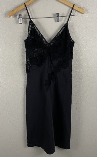Abito slip donna nero - in, seta
