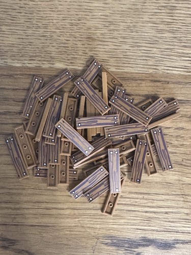 Lego piastrelle 1x4 arancione - lego,