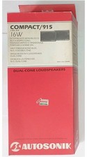 Altoparlanti Monoblocco Autosonik Compact 915 16w Dual Cone Vintage