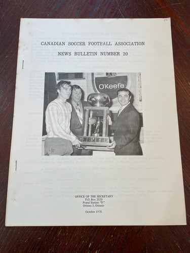 Canadian soccer news bulletin - canadian,