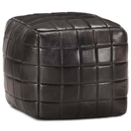 Pouf nero 40x40x40 vera - pouf,