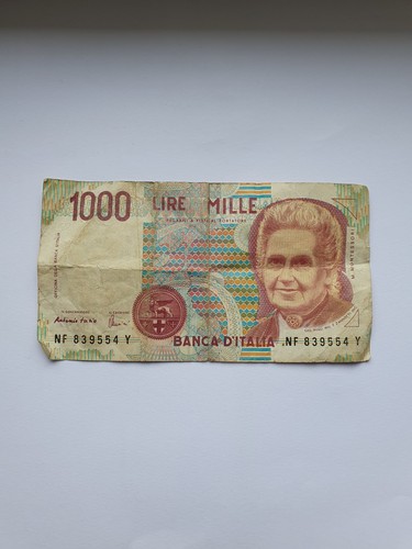 Mille lire montessori 1990 - lire,