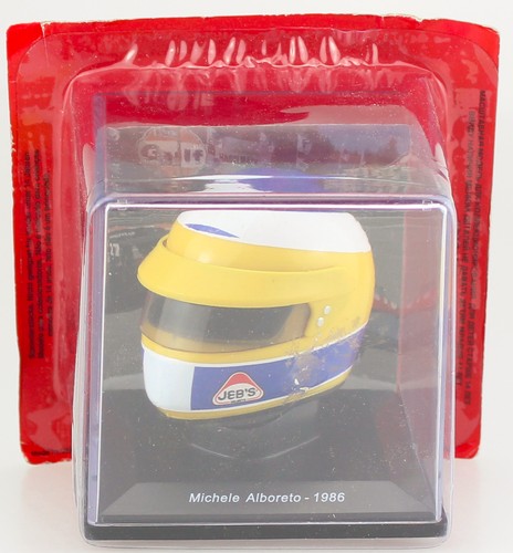 Casco michele alboreto - casco, 1986