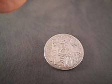 50 PENNY AUSTRALIA ARGENTO  1961   OTTIMA