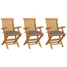 vidaXL Sedie da Giardino con