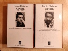 Ennio Flaiano OPERE - CLASSICI BOMPIANI 1990 due volumi