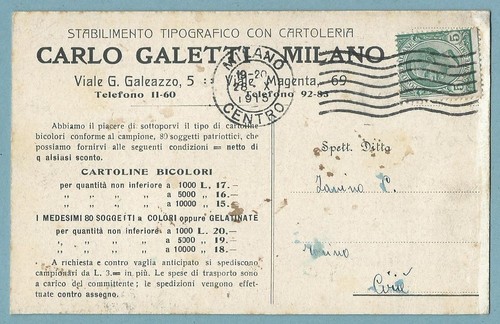 Milano carlo galetti - milano,