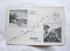 RAID PECHINO PARIGI  1907 AUTO D'EPOCA CLASSIC CAR  AUTOMOBILISMO ITALA PIRELLI