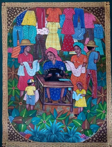 Dipinto arte haitiana